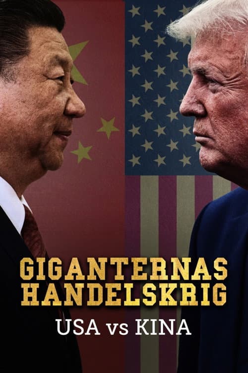 USA vs Kina - giganternas handelskrig poster