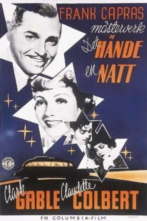 Det hände en natt poster