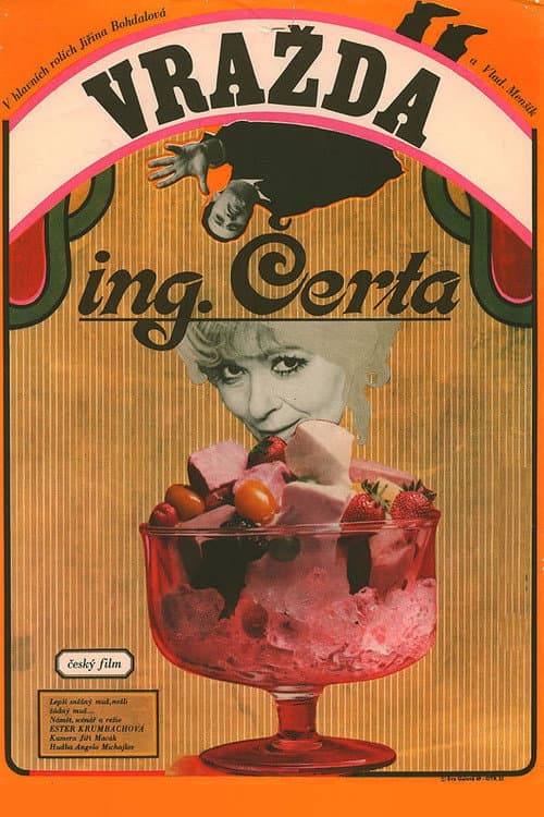 Vražda ing. Čerta poster