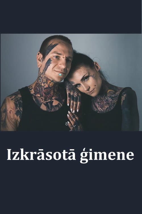 Izkrāsotā ģimene poster