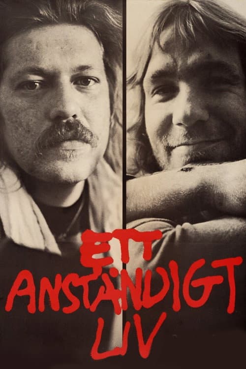 Ett anständigt liv poster