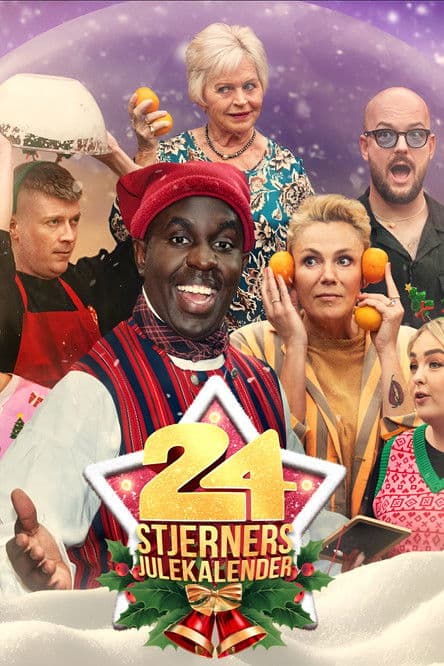 24 stjerners julekalender poster