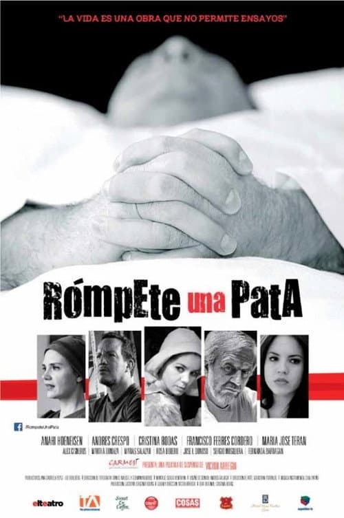 Rómpete una pata poster