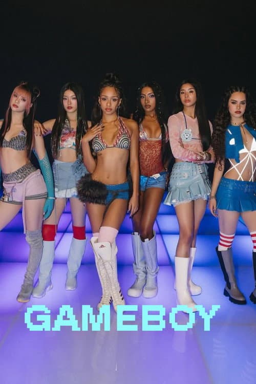 KATSEYE (캣츠아이) "Gameboy” Official MV poster