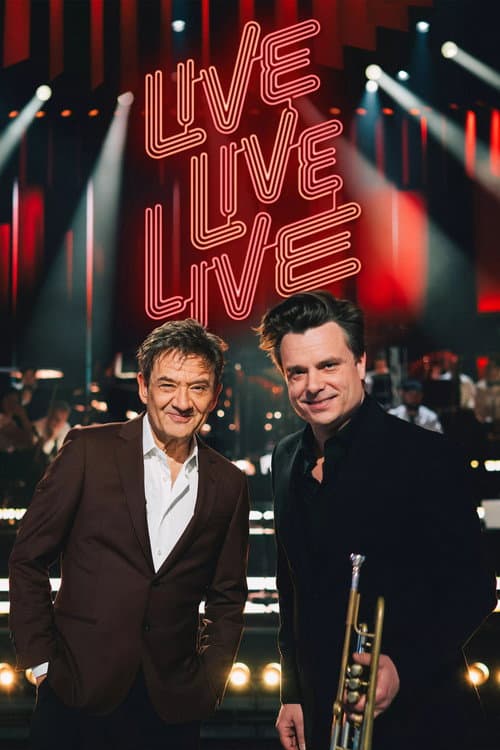 Live live live poster
