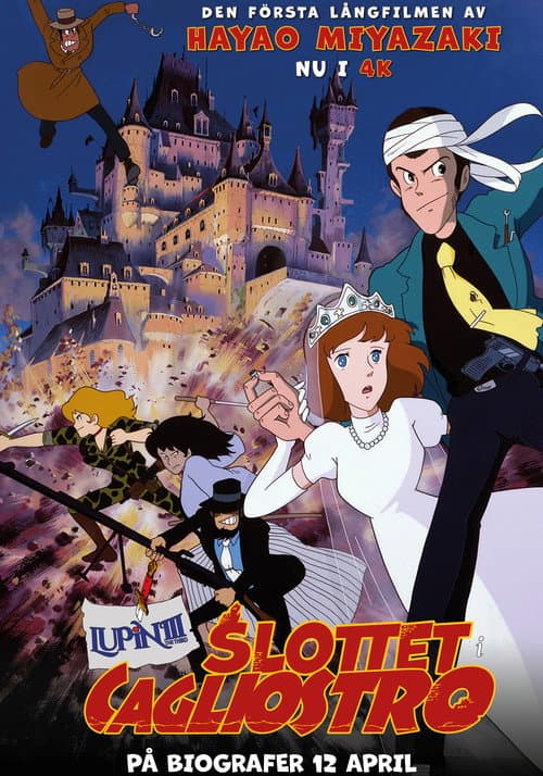 Slottet i Cagliostro poster