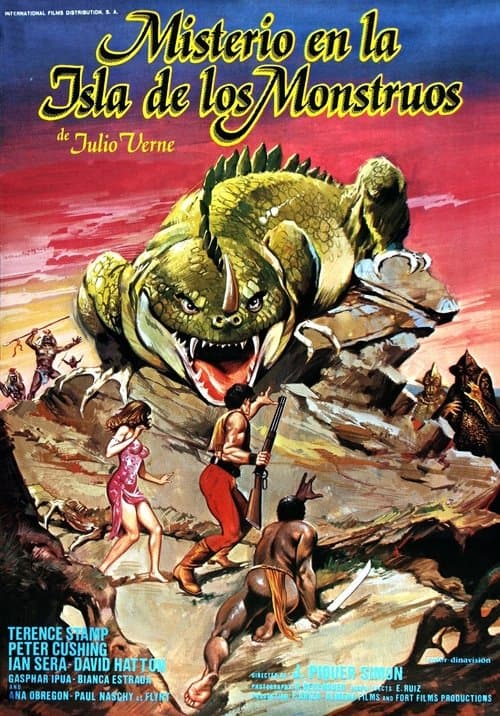 Misterio en la isla de los monstruos poster