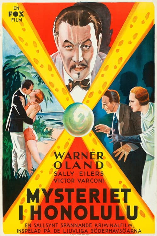 Mysteriet i Honolulu poster