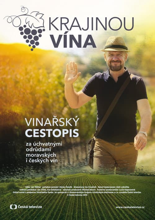 Krajinou vína poster