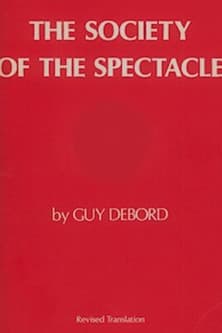 The Society of the Spectacle poster