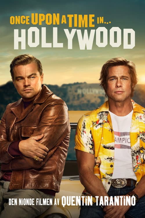 Once Upon a Time... in Hollywood poster