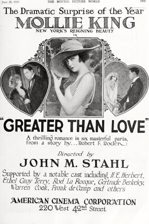 Greater Than Love poster