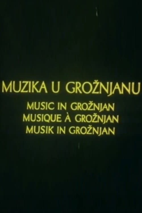 Music in Grožnjan poster