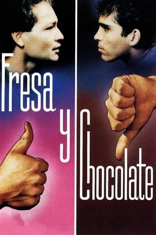 Jordgubbar och choklad poster
