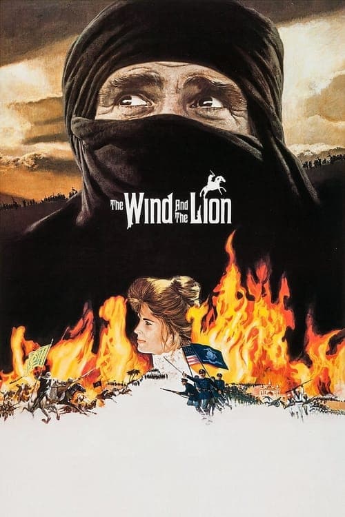 Vinden och lejonet poster