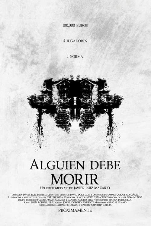 Alguien debe morir poster