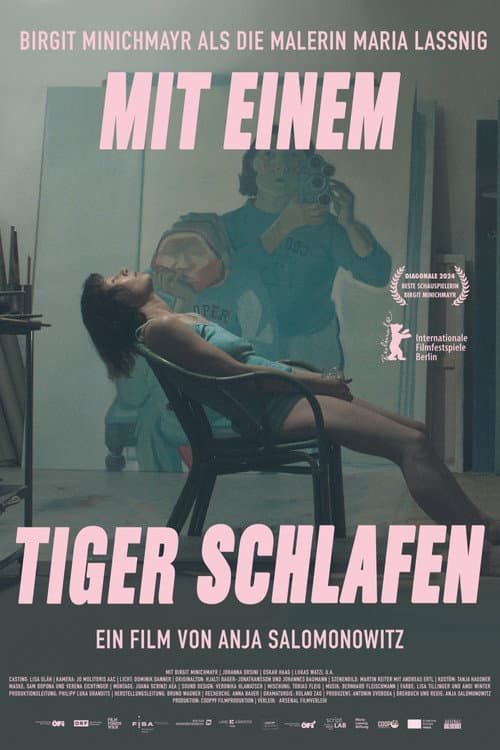 Mit einem Tiger schlafen poster