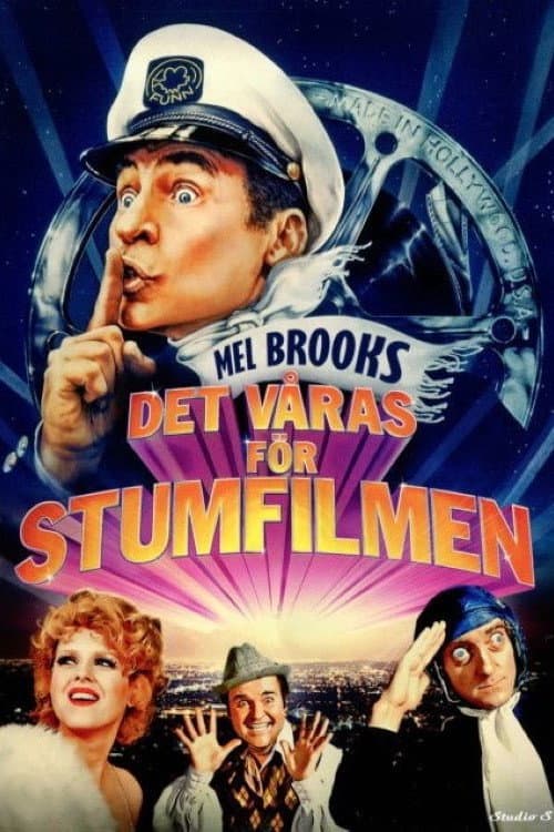Det våras för stumfilmen poster