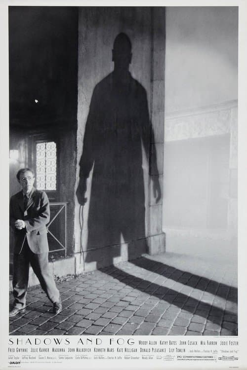 Skuggor och dimma poster