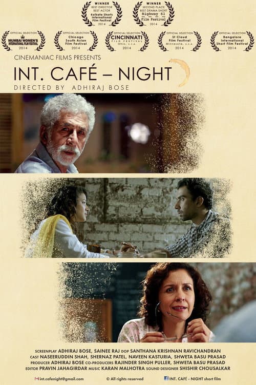 INT. CAFÉ – NIGHT poster