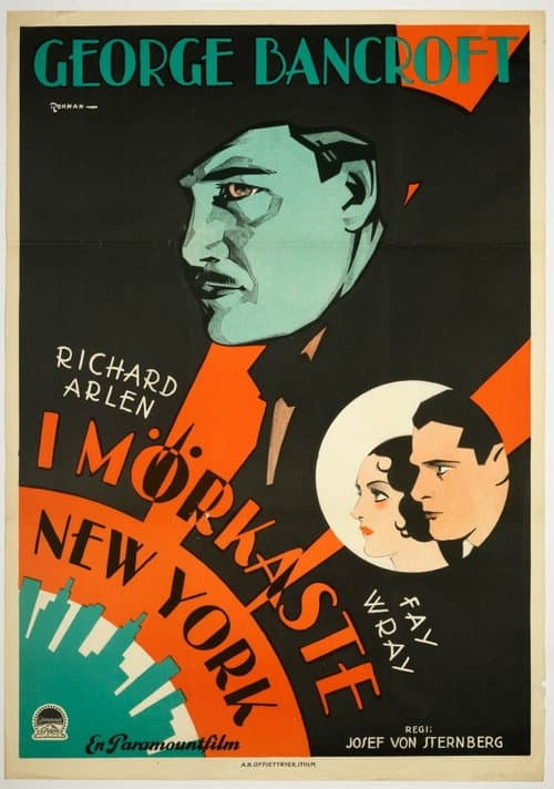 I mörkaste New York poster