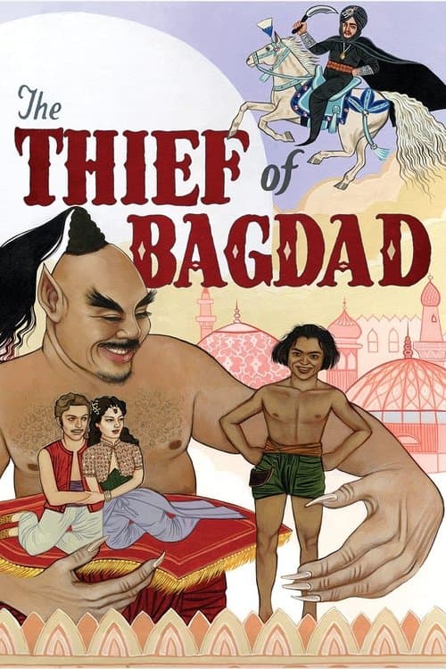 Tjuven i Bagdad poster
