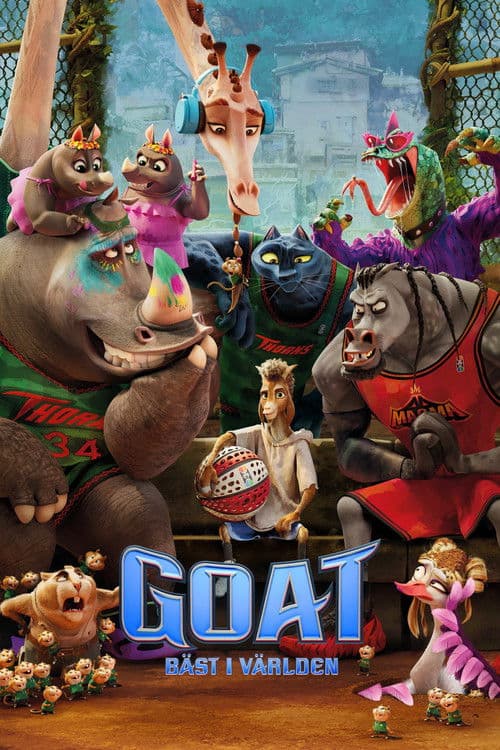 GOAT - bäst i världen poster