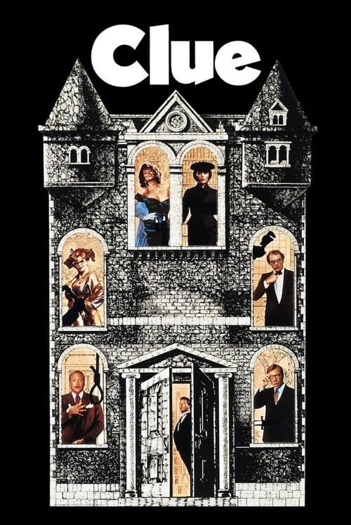 Clue - Mordet är fritt poster