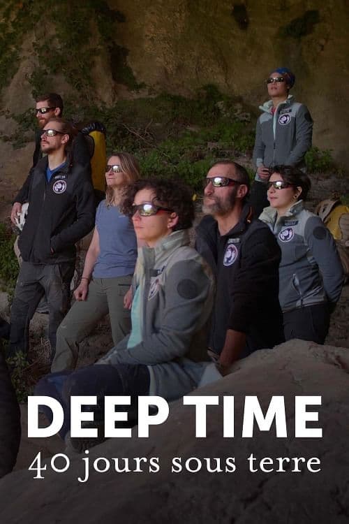 40 dagar under jord - Ett vetenskapligt experiment om tid poster