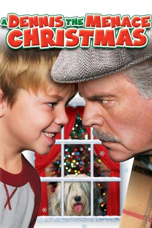 Dennis firar jul poster