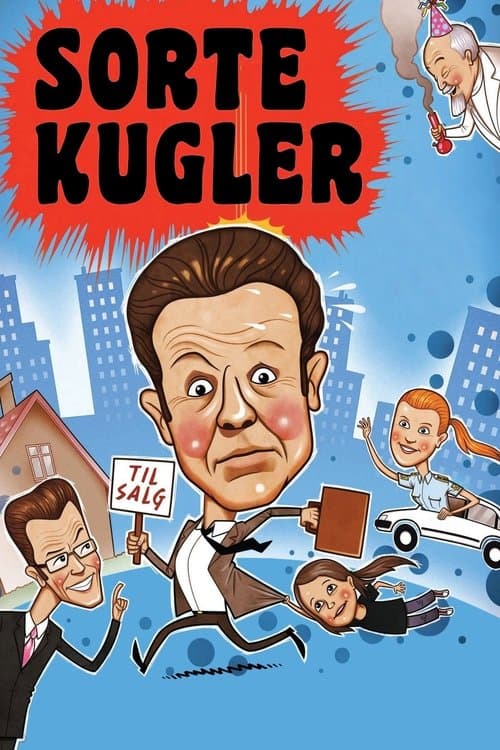Sorte kugler poster