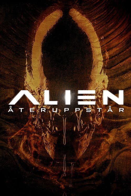 Alien återuppstår poster