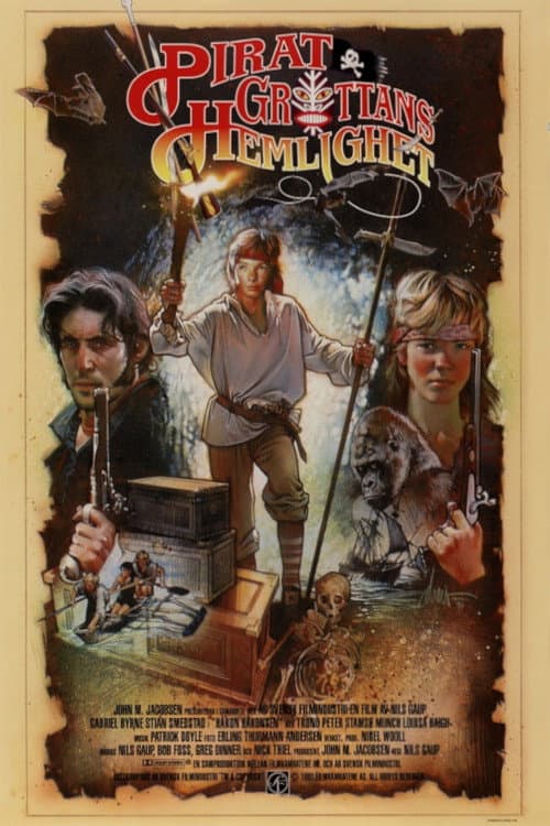 Piratgrottans hemlighet poster