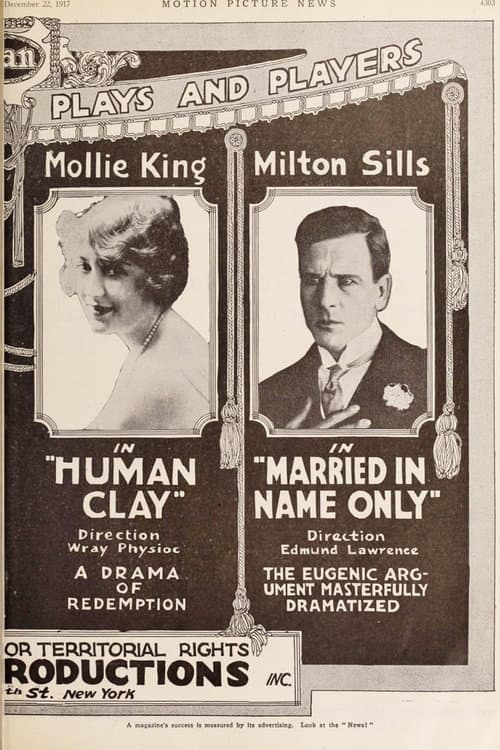 Human Clay poster