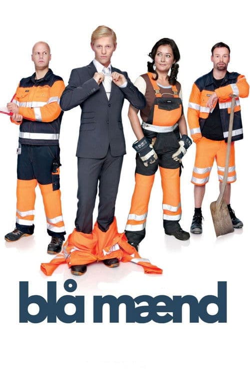 Blå mænd poster
