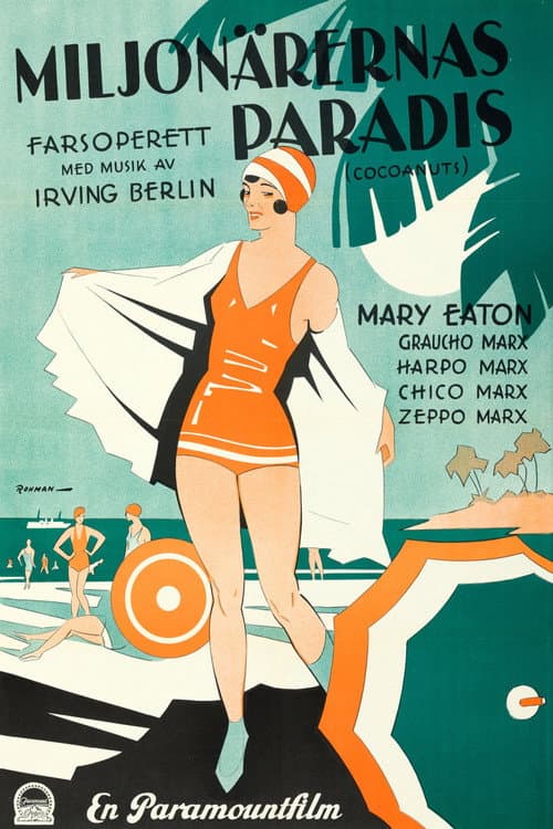 Miljonärernas paradis poster