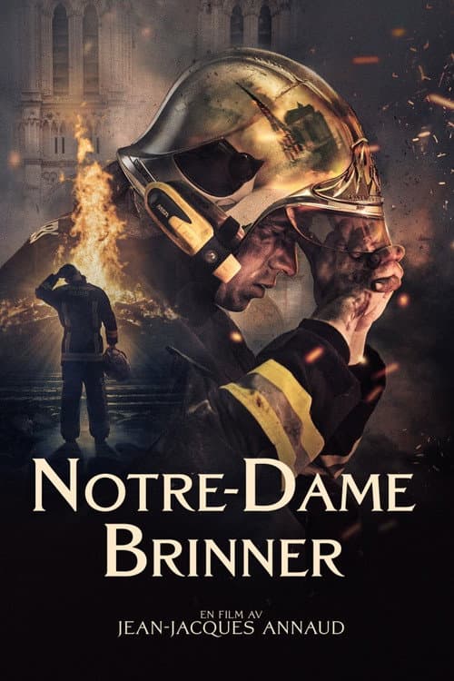Notre-Dame brinner poster