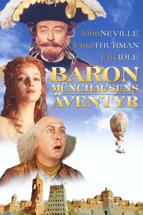 Baron Münchausens äventyr poster