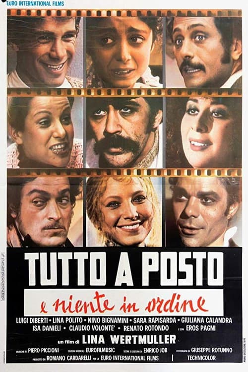 Tutto a posto e niente in ordine poster