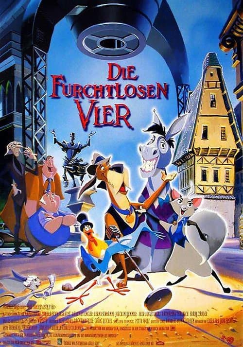 Die furchtlosen Vier poster