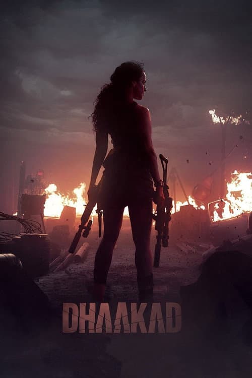 Dhaakad poster
