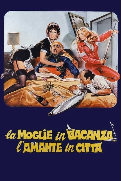 La moglie in vacanza... l'amante in città poster