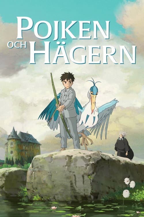 Pojken och hägern poster