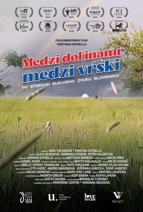Medzi doľinami, medzi vŕški. Po stopách budúceho zvuku Slovenska. poster