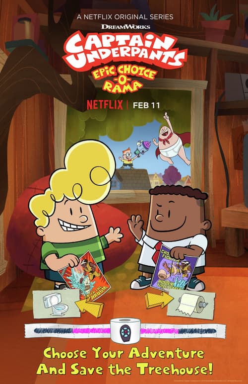 Captain Underpants Epic Choice-o-Rama poster