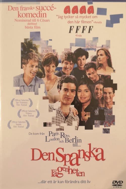 Den spanska lägenheten poster