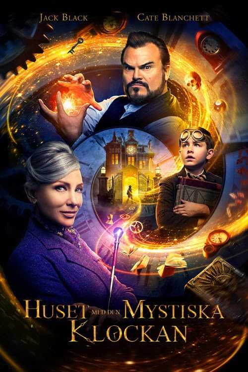 Huset med den mystiska klockan poster