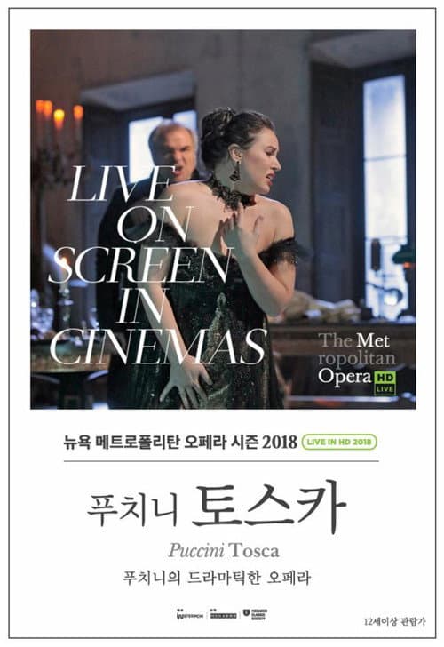 The Metropolitan Opera: Tosca poster