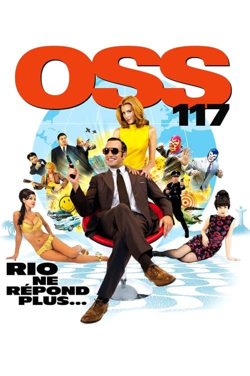 Agent 117 - Uppdrag i Rio poster