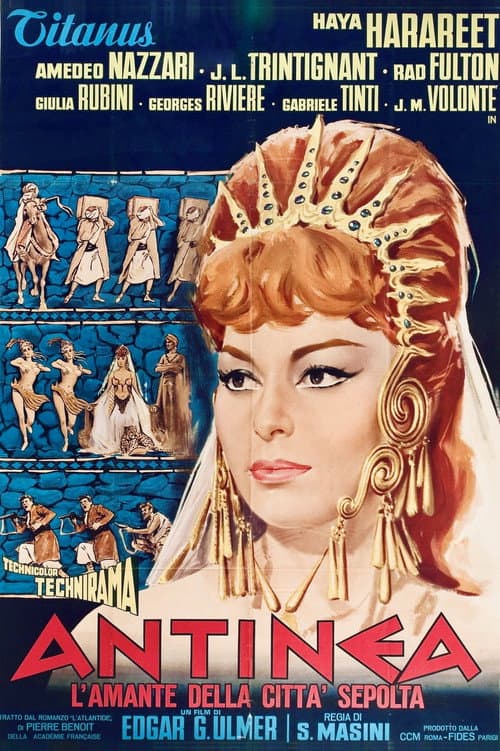 Antinea, l'amante della città sepolta poster
